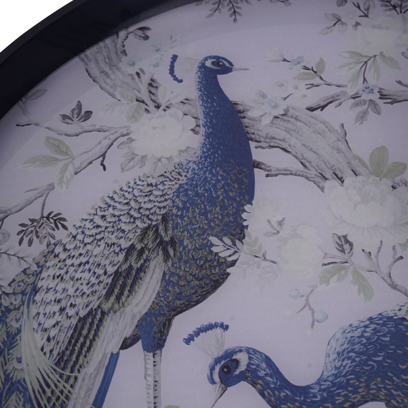 Set of 2 Laura Ashley Belvedere Peacock Print Trays